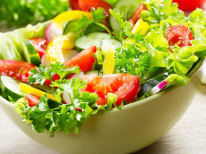 Weigh and pack salad to perfection